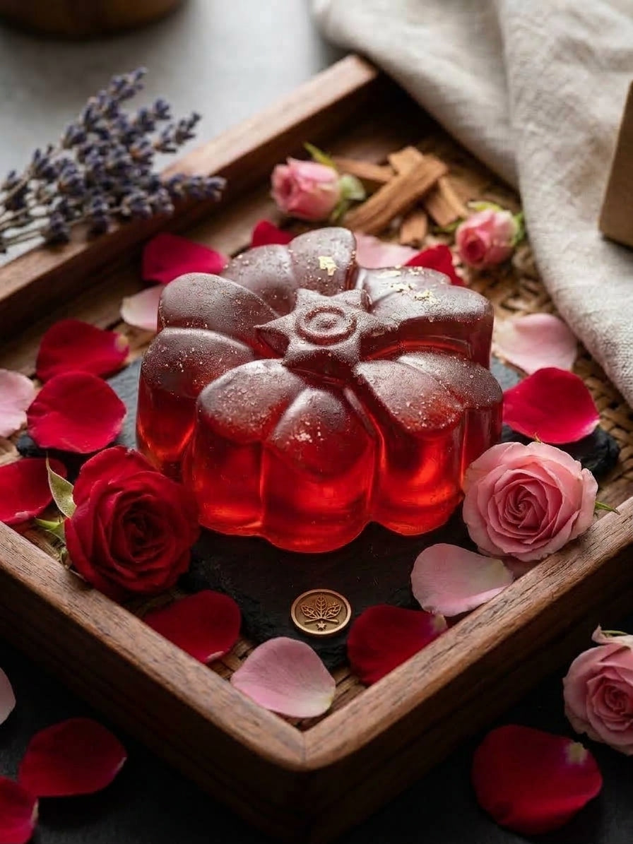 Resilient Rose Flower Soap Bar